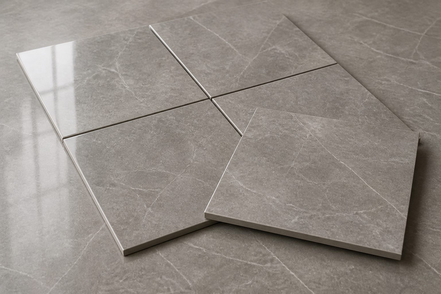 Sunny Grey — 600 × 600 mm floor tiles